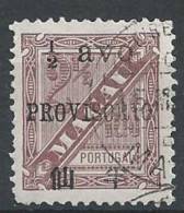 MACAU -1894, D. Carlos I, C/ Sobrecarga«PROVISÓRIO» E Sobretaxa, 1/2 A.  S/ 2 1/2 R.  D.11 3/4 X 12 (o)   MUNDIFIL Nº 59 - Gebraucht