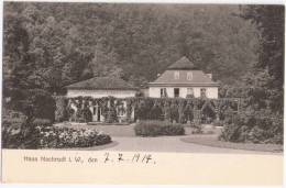 Haus Nachrodt Wiblingwerde Sauerland Märkischer Kreis Arnsberg Autograf Adel Onkel Gisbert An Von Nordeck Bonn 8.4.1914 - Altena
