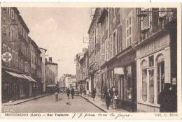 MONTBRISON  Rue Tupinerie Magasins Bonneterie TTB  écrite - Montbrison