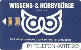 Germany - K 459 - 09.1991 - Owl - Wissens & Hobbybörse - 3.000ex. - K-Reeksen : Reeks Klanten