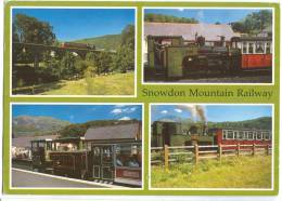UK, Snowdon Mountain Railway, 1991 Used Postcard [12300] - Caernarvonshire
