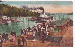 32-Idaho-Coeur D´Alene-Stati Uniti-U.S.A.-Treni-Ferrovia-Trains-Chemin De Fer-Railroad-Navi-Navires-Ships-1912 - Coeur D'Alene