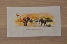 M ++ INDIA 2011  AFRICA INDIA CONFERENCE ELEPHANT OLIFANT  MNH ** - Unused Stamps