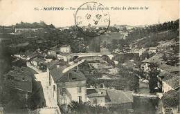 24   NONTRON   VUE PANORAMIQUE PRISE DU VIADUC DU CHEMIN DE FER    14 - Nontron