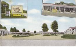 Jacksonboro SC South Carolina, Butler's Motor Court, Motel, Dining Room, C1950s Vintage Linen Postcard - Autres & Non Classés