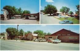 Vernon TX Texas, Western Motel, Lodging, Autos, C1950s/60s Vintage Postcard - Altri & Non Classificati