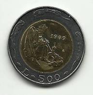 1989 - San Marino 500 Lire   ----- - San Marino