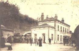 CARTE POSTALE      LA GARE - Seyssel