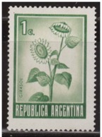 Argentina 1971 Scott 923 Sello ** Flora Girasol Sunflower Michel 1094X Yvert 883 Stamps Timbre Argentine Briefmarke - Neufs