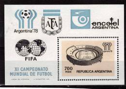 ARGENTINE  BF 18  * *    Cup 1978  Football  Fussball Soccer Stade - 1978 – Argentine