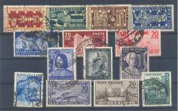 Italy 10 Single Stamps & The Complete Series USED - Otros & Sin Clasificación