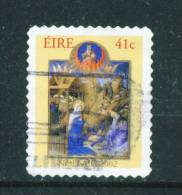 IRELAND  -  2002  Christmas  41c Self Adhesive  FU (stock Scan) - Used Stamps