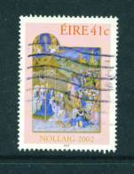 IRELAND  -  2002  Christmas  41c  FU  (stock Scan) - Used Stamps