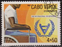 Cabo Verde 1981 Scott 435 Sello * Christmas Año Internacional Discapacitados 4,50E Michel 444 Yvert 450A Cape Verde - Cap Vert