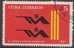 Cuba 1972 Scott 1719 Sello * Deportes Sport Juegos Olimpicos Munich Emblema "I" Tiro Rifle Michel 1794 Yvert 1598 Stamps - Unused Stamps