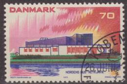 Dinamarca 1973 Scott 522 Sello * Casa Nordica Reykjavik Cooperación Nordica Michel 545 Yvert 554 Denmark Stamps Timbre - Nuovi