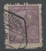 MACAU - 1942, Padrões,  40 A.    (o)  MUNDIFIL  Nº 324 - Gebraucht