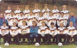 Germany - K 918 - 04.1992 - German National Football Team - 20.000ex - K-Series : Série Clients