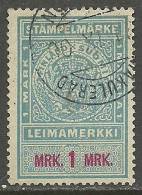 FINLAND FINNLAND 1895 Stempelmarke 1 Mark O - Used Stamps