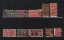 Francia - France - Lotto Pacchi Postali 1918/1943 - Timbres Pour Colis Postaux - CV 250,00 Euro - Sammlungen