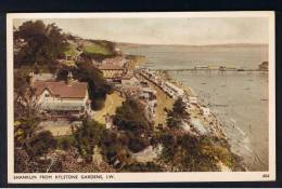 RB 900 -  "Bay Series" Postcard - Shanklin From Rylstone Gardens - Isle Of Wight - Autres & Non Classés