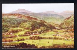 RB 900 -  Coloured Postcard - Bettws-Y-Coed - Caernarvonshire Wales - Caernarvonshire