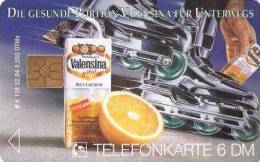 Germany - K 118 - 02.1994 - Valensina - Plus Calcium Orange - Roller Skate - 6.500ex - K-Series : Série Clients