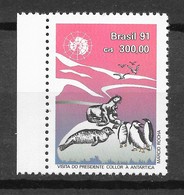 Brazil 1991 Mi.No. 2402 Brasilien Birds Marine Animals Sea Lion, Seal, Penguins Antartica  1v  MNH** 3,50 € - Neufs