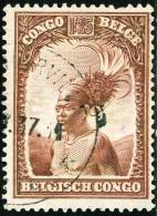 BELGIAN CONGO, CONGO BELGA, 1931, FRANCOBOLLO USATO, Scott 148 - Usados