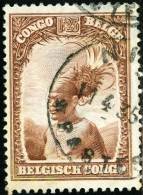 BELGIAN CONGO, CONGO BELGA, 1931, FRANCOBOLLO USATO, Scott 148 - Gebraucht