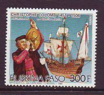 BURKINA FASO. 1986. YT 694**. Hommage à Christophe Colomb - Burkina Faso (1984-...)