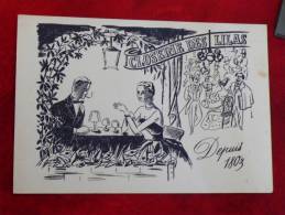 La Closerie Des Lilas - Depuis 1803 - Paris - Werbepostkarten