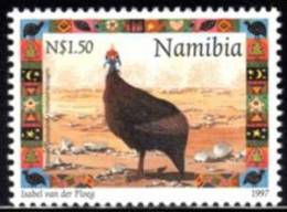 Namibia - 1997 Christmas $1.50 Guineafowl (**) # SG 747 , Mi 874 - Gallinacées & Faisans