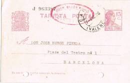 Entero Postal CARLET (Valencia) 1936. Republica - 1931-....