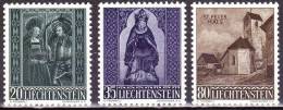 Liechtenstein 1958 Weihnachten Satz Ohne Falz  Mi 374 / 376 - Nuevos