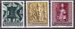 Liechtenstein 1959 Weihnachten Satz Mit Falz  Mi 386 / 388 - Unused Stamps