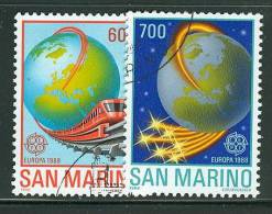 SAN MARINO  1988 EUROPA CEPT USED  /zx/ - 1988