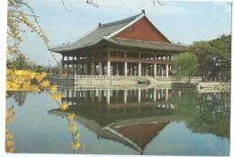 Gyeonghoe-ru In Gyeongbog Palace, Seoul, South Korea, 1980s Used Postcard [12384] - Korea, South