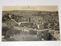 Carte Postale Ancienne : THIZY : Les Usines - Thizy