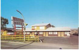 Brandon Manitoba Canada, Western Motel, Lodging, C1960s Vintage Postcard - Other & Unclassified