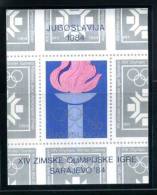 JEUX OLYMPIQUES  / SARAJEVO /  JUGOSLAVIJA /  SPORT   / FLAMME MEDAILLE - Winter 1984: Sarajevo