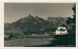 Le Pâquier - Haute-Combe, Carte-photo Signée S. Glasson - Le Pâquier