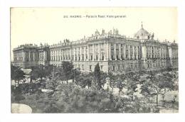 Cp, Espagne, Madrid, Palacio Real : Vista General, Voyagée 1914 - Madrid