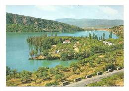 Cp, Espagne, Pirineis De Lerida El Pallars, LCamping Gaset Sur Le Lac De St-Antoine - Lérida