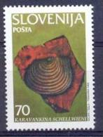 SI 1995-108 FOSSILY, SLOVENIA, 1v, MNH - Fossiles