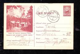 POSTCARD,ENTIERS POSTAUX,POSTAL STATIONERY,VIEW PALTINIS,1962 - Lettres & Documents