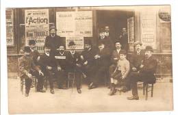 CARTE PHOTO A SITUER - POLITIQUE - ELECTION MUNICIPALE DE MAI 1908 - CANDIDAT HENRI TROUBLE - PARTI RADICAL SOCIALISTE - - Partidos Politicos & Elecciones