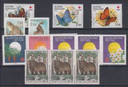 Finland Fauna,red Cross 1988,1990 MNH ** - Neufs