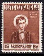 PIA - VATICANO  - 1957  :  100° Della Morte Di San Domenico Savio   -  (SAS  219-22  = S 56) - Unused Stamps