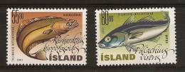 ICELAND 2001 Fish MNH - Unused Stamps